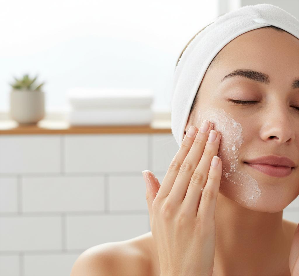 טיפול פנים ביתי להוצאת שחורים